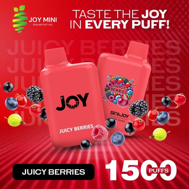 Joy Mini Vape Juicier Berries flavor