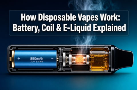 How Disposable Vapes Work: Battery, Coil, and E-Liquid Explained
