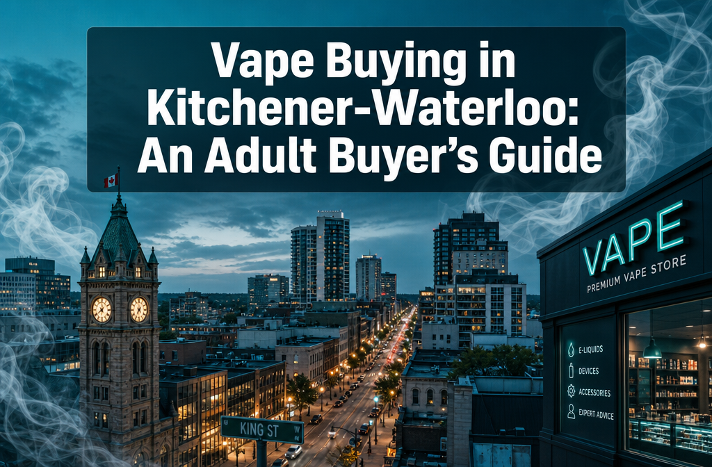 Vape Buying in Kitchener-Waterloo: An Adult Buyer's Guide