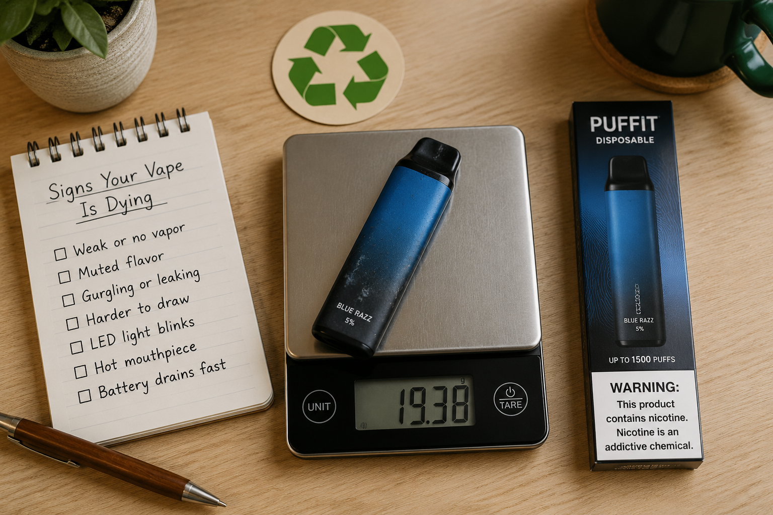 Can You Tell If a Disposable Vape Is Empty by Weight?