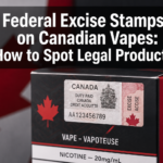 Federal Excise Stamps on Canadian Vapes: How to Spot Legal Products
