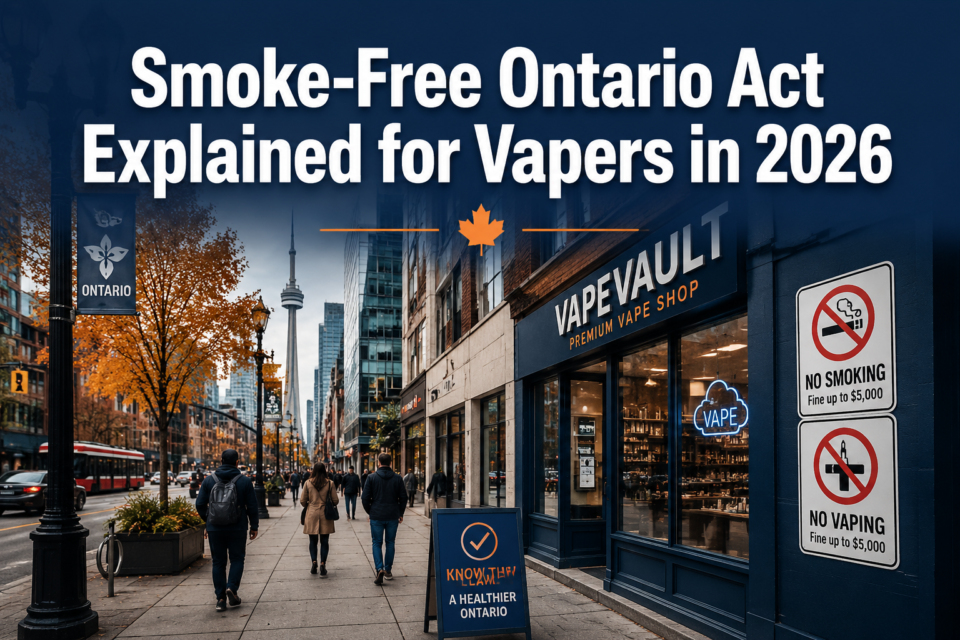 Smoke-Free Ontario Act Explained for Vapers in 2026