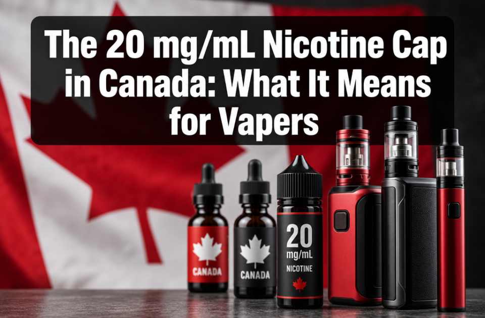The 20 mg/mL Nicotine Cap in Canada: What It Means for Vapers