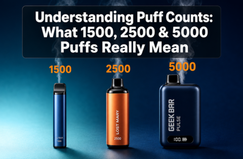 Understanding Puff Counts: What 1500, 2500, and 5000 Puffs Really Mean