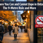 Where You Can and Cannot Vape in Ontario: The 9-Metre Rule and More