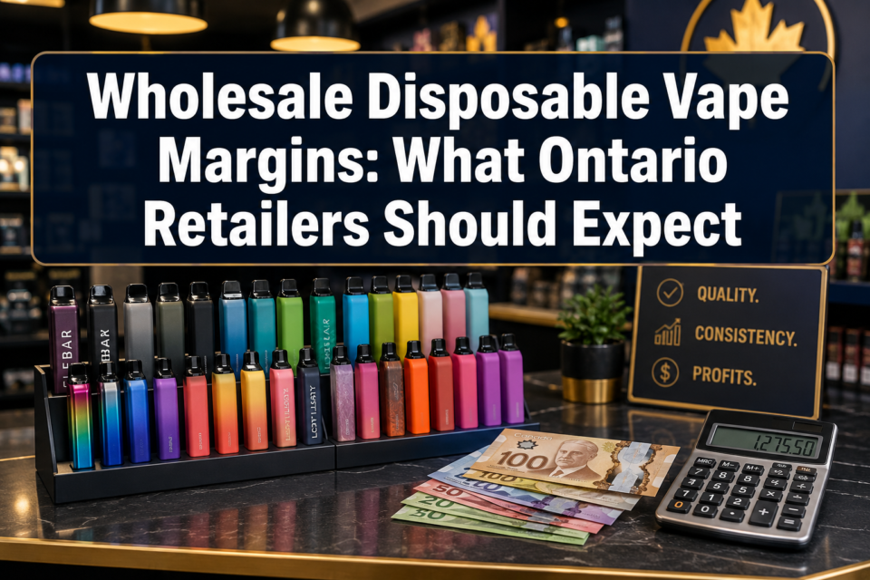 Wholesale Disposable Vape Margins: What Ontario Retailers Should Expect