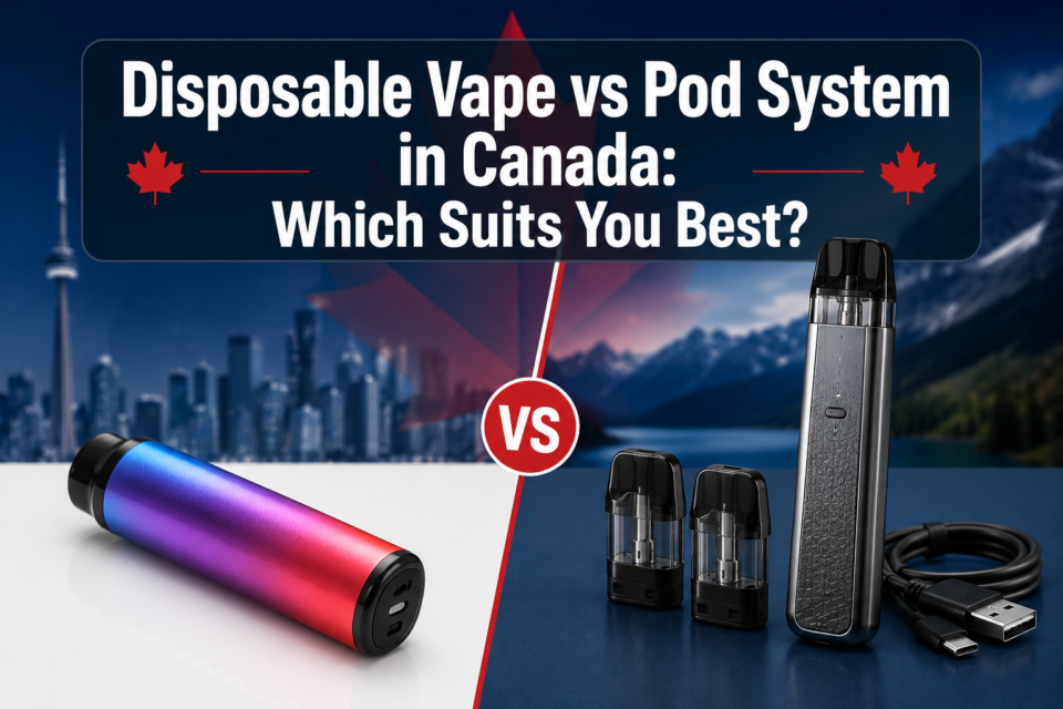 Disposable Vape vs Pod System in Canada: Which Suits You Best