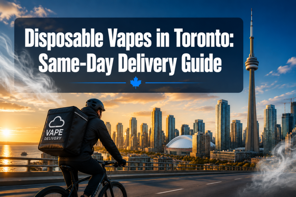 Disposable Vapes in Toronto: How Same-Day Delivery Works and Where to Buy
