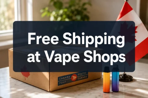 Free Shipping Thresholds and Order Minimums at Canadian Vape Retailers