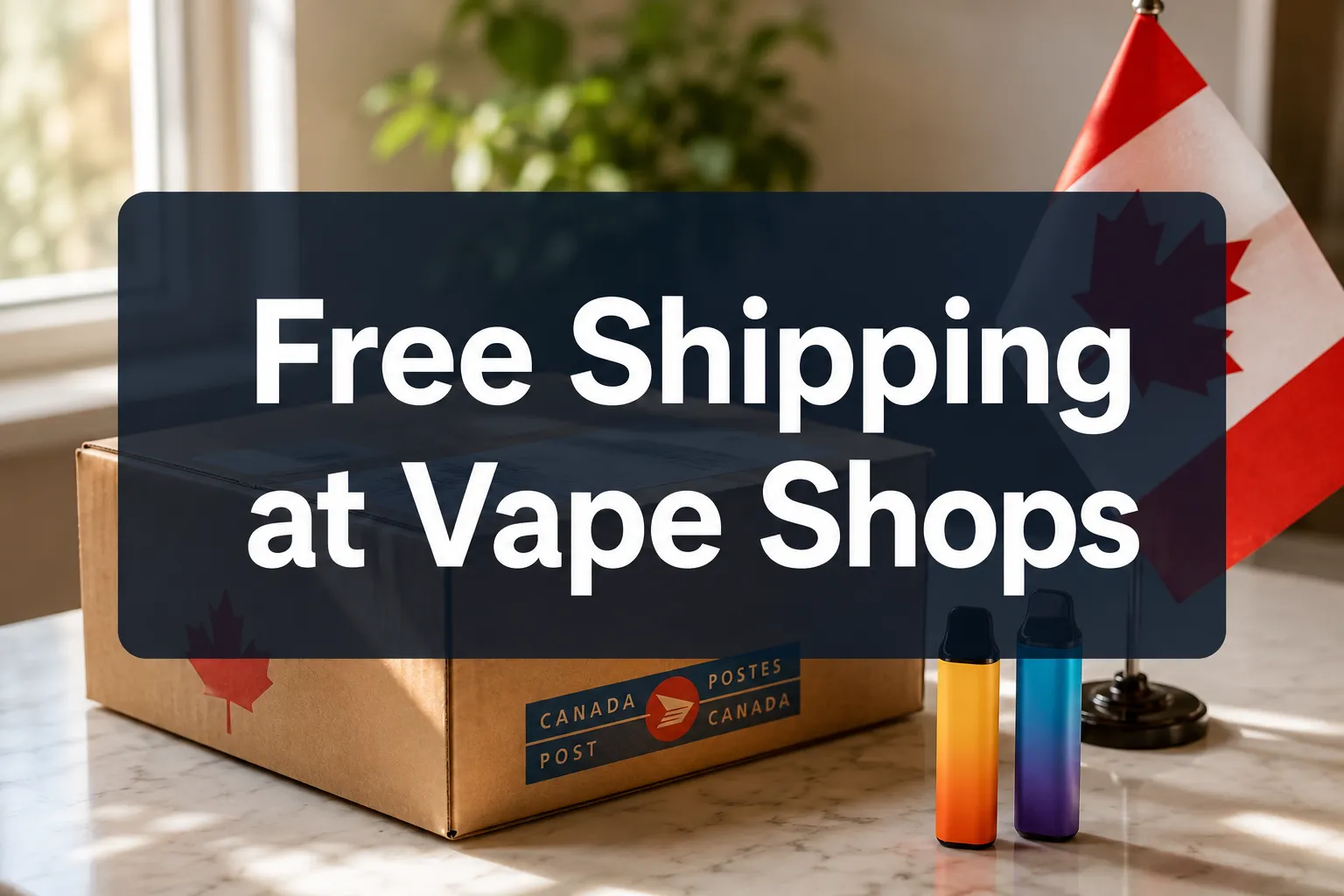 Free Shipping Thresholds and Order Minimums at Canadian Vape Retailers