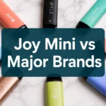 How Joy Mini's 1500-Puff Disposables Compare to Major Brands on Spec