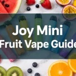 Joy Mini's Fruit Disposable Vape Range: A Flavour-by-Flavour Guide