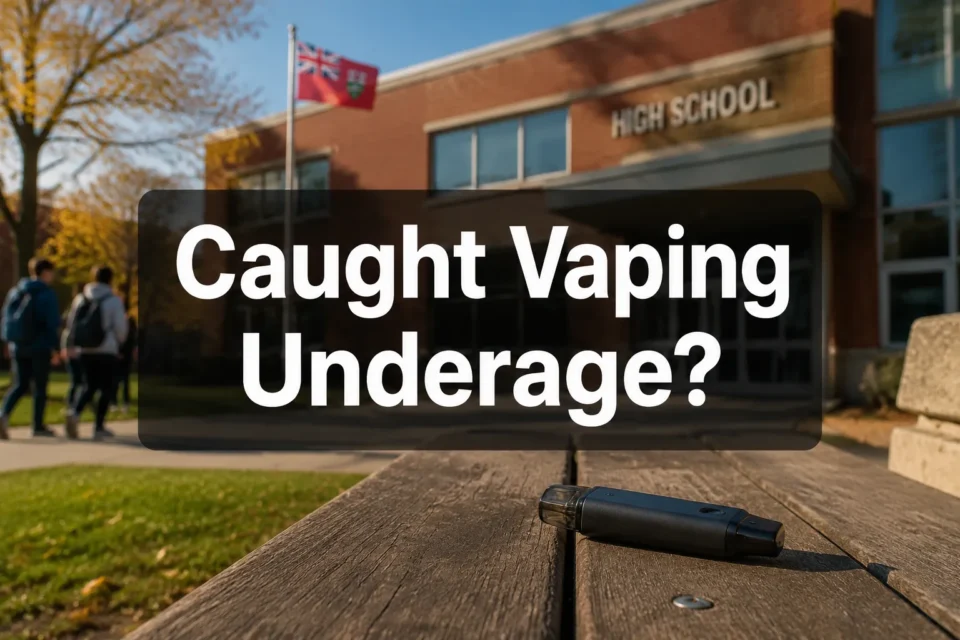 What Happens If You Get Caught Vaping Underage in Ontario