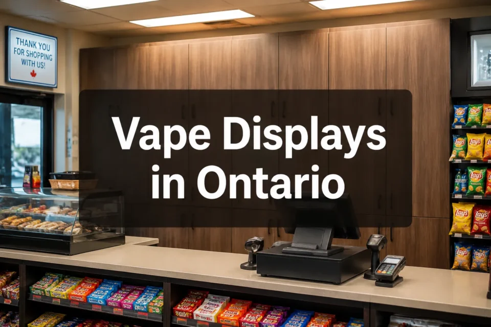 Behind-the-Counter Vape Displays in Ontario Convenience Stores: What's Legal