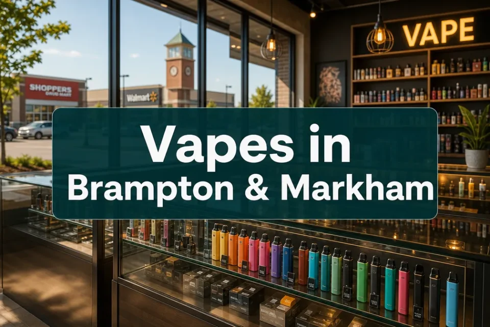 Buying Disposable Vapes in Brampton and Markham: Local Options