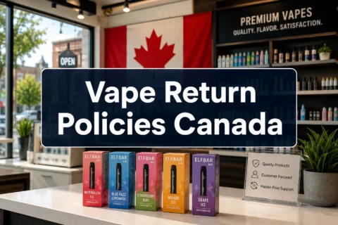 Disposable Vape Return Policies in Canada: What Adult Buyers Should Know