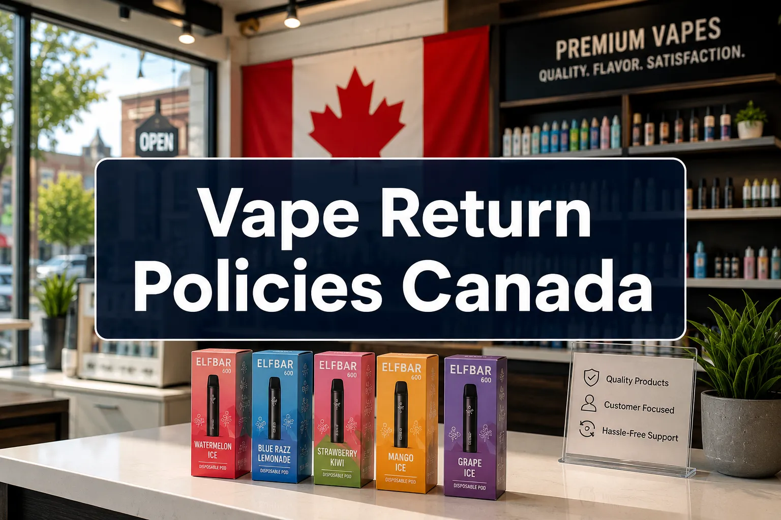 Disposable Vape Return Policies in Canada: What Adult Buyers Should Know