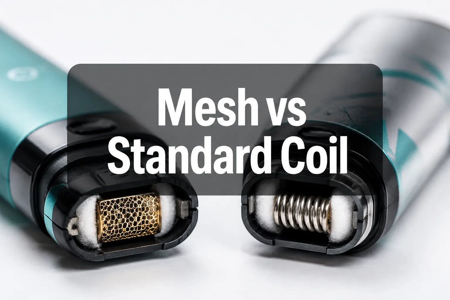Mesh Coil vs Standard Coil in Disposable Vapes: What the Difference Actually Is