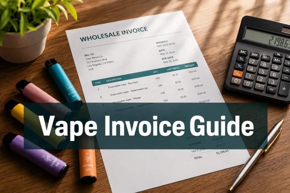Reading a Vape Wholesale Invoice: Excise, GST/HST, and Real Margins