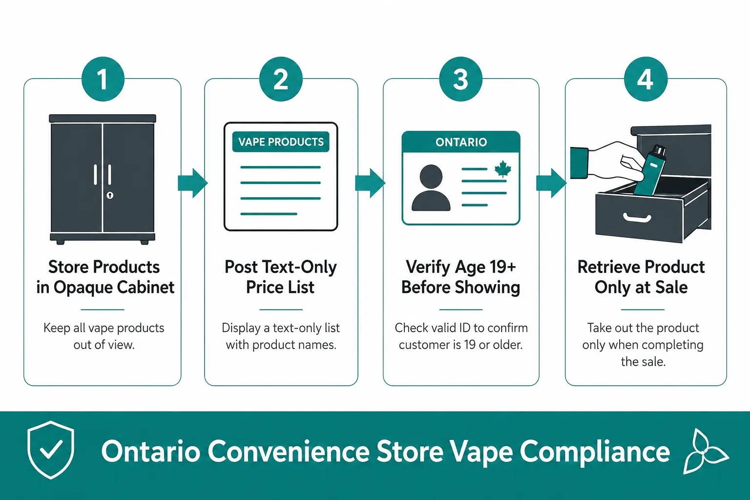 What Happens If You Get Caught Displaying Vapes Illegally in Ontario?