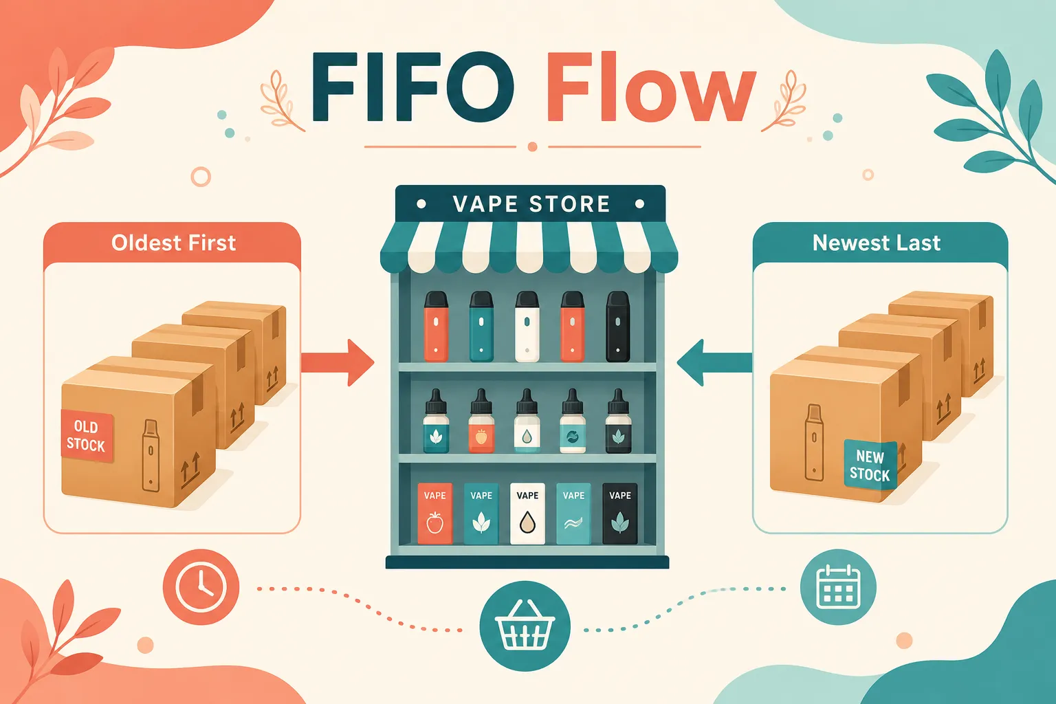 What's the Difference Between FIFO and LIFO for Vape Stock?