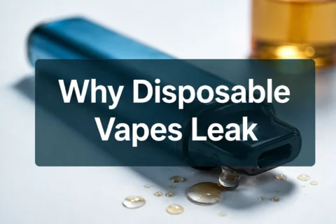 Why Disposable Vapes Sometimes Leak and What Design Prevents It