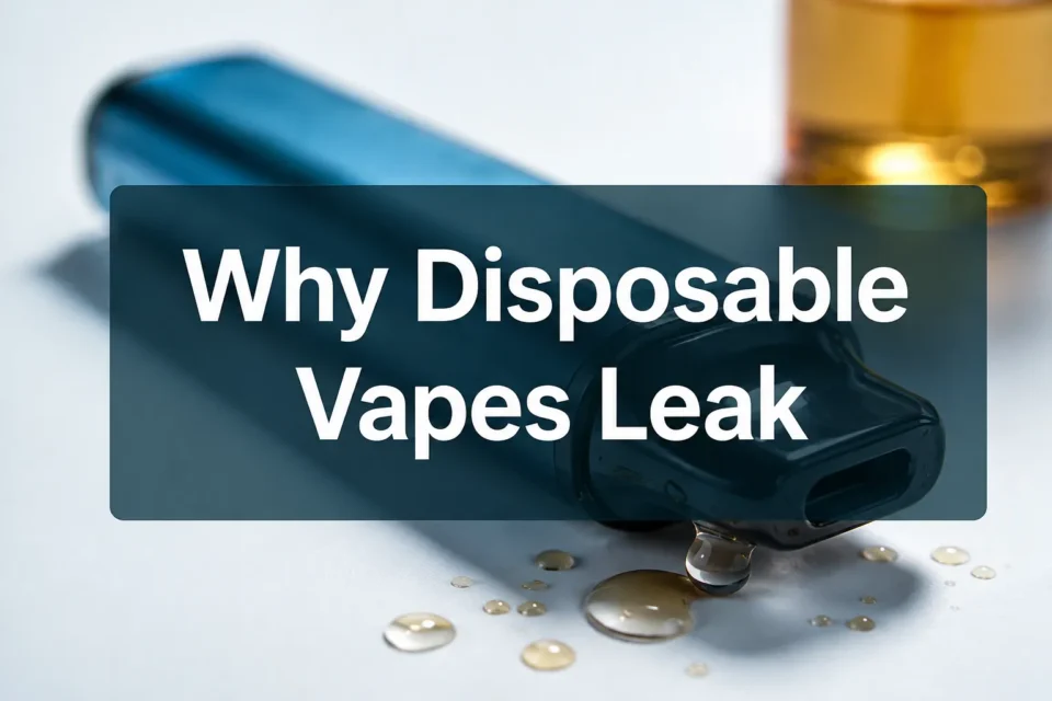 Why Disposable Vapes Sometimes Leak and What Design Prevents It
